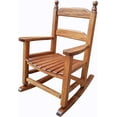 thumbnail image 1 of Rocking Rocker - K081NT Durable Natural Child’s Wood Porch Rocker/Outdoor Rocking Chair - Indoor or Outdoor - Suitable for 3-7 Years Old, 1 of 7