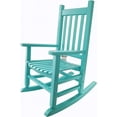 thumbnail image 1 of Rocking Rocker - K086BU Durable Bule Child’s Wood Porch Rocker/Rocking Chair - Indoor or Outdoor - Suitable for 4-8 Years Old, 1 of 6