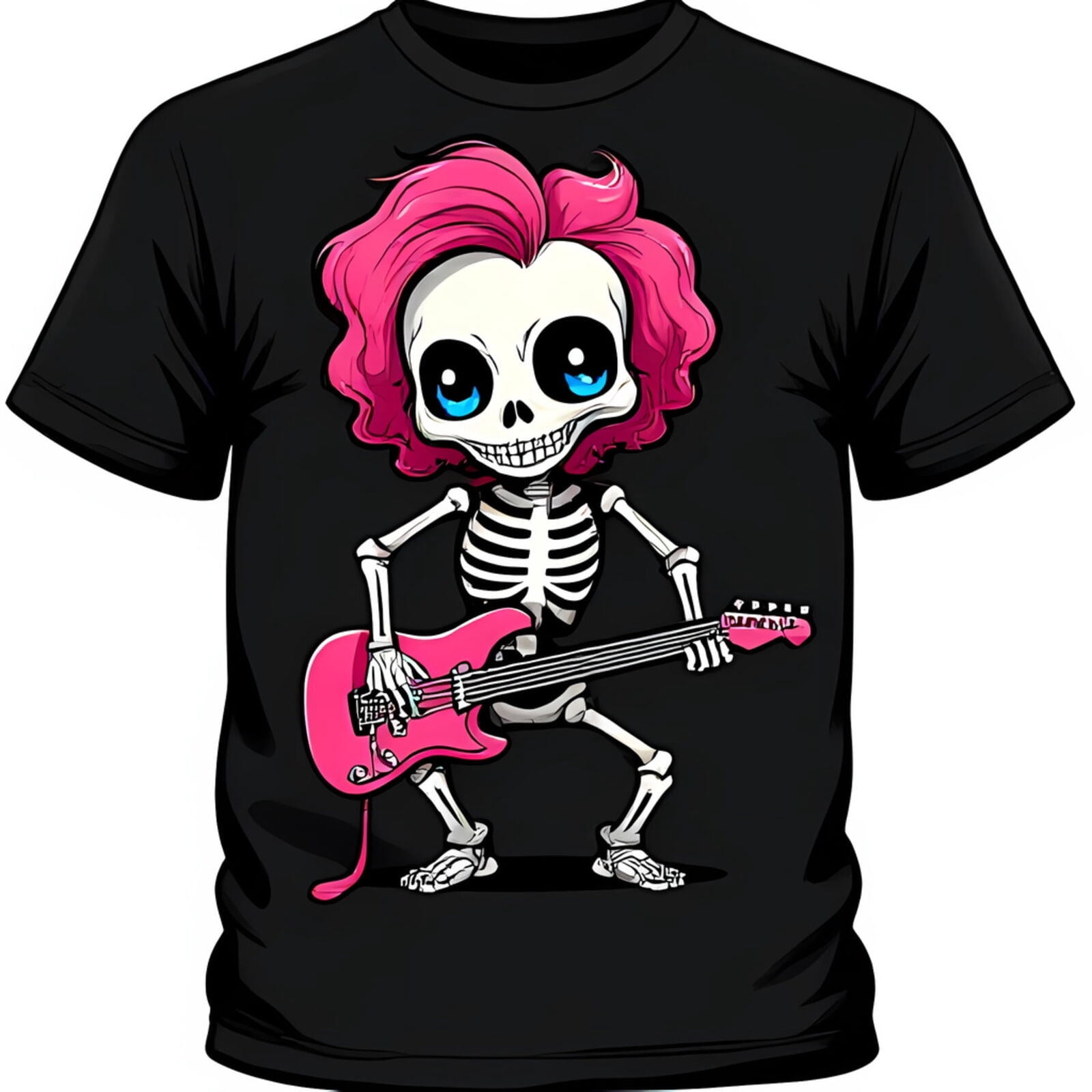 Vintage pink skeleton top