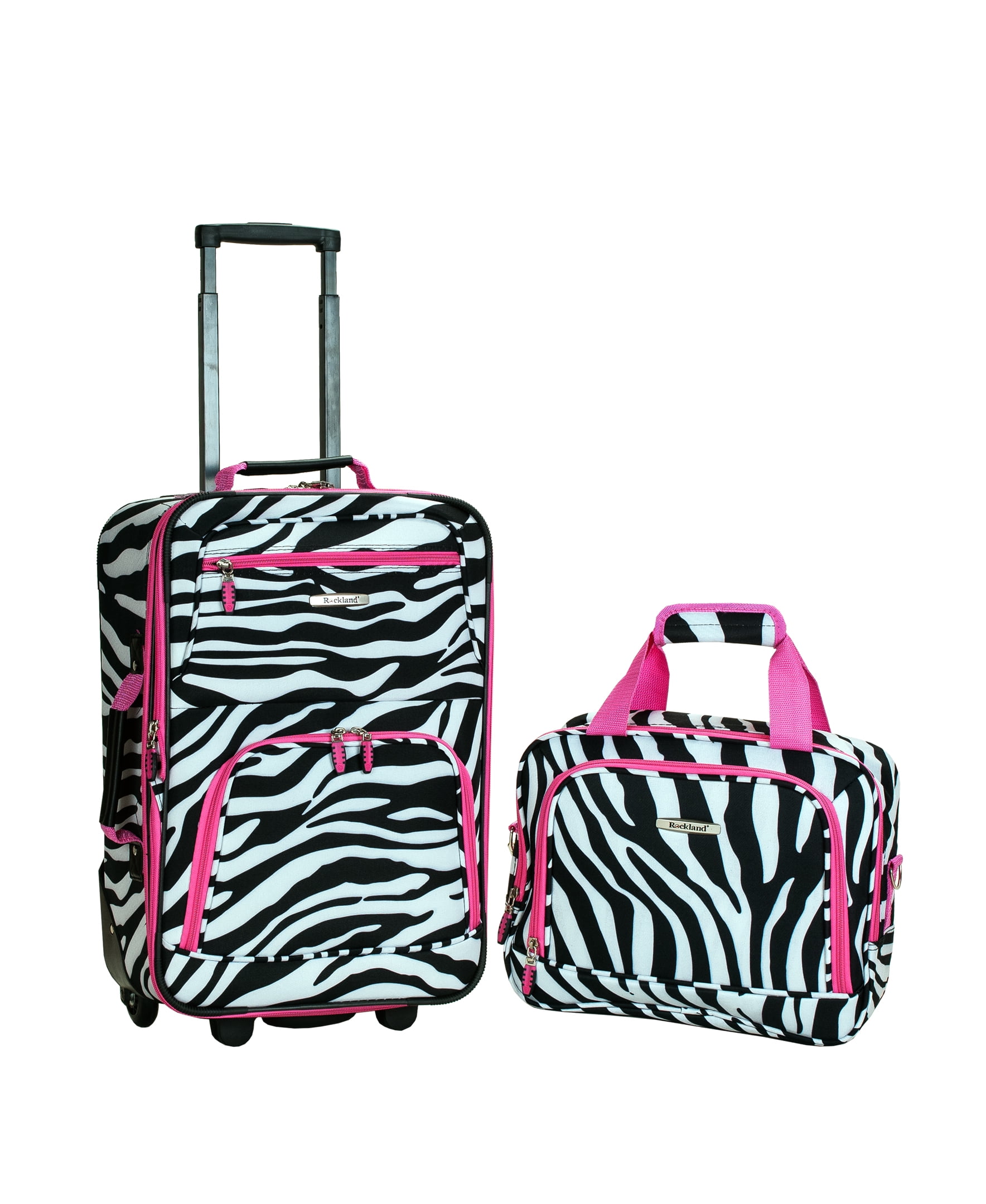 Rockland 2 Piece Luggage Set F102 13" x 7.5" x 19"; 12" x 11" x 5.5"