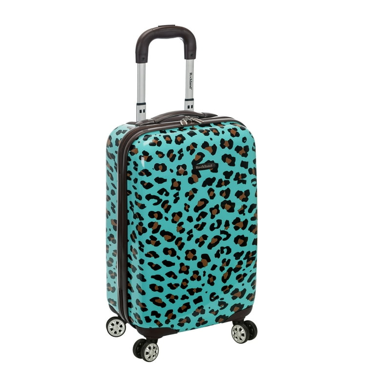 Rockland 20” Adult Hardside Spinner Carry-On Luggage, Blue