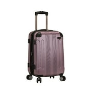 Rockland 20  Unisex Hardside Carry On Luggage, Black
