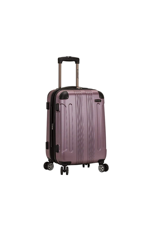 20” Unisex Hardside Carry On Luggage, Black