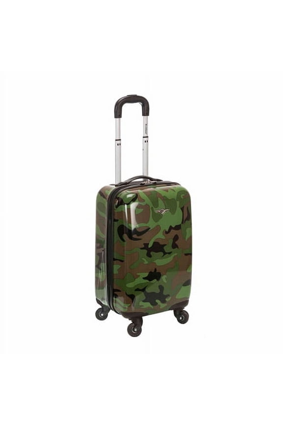 20” Unisex Hardside Spinner Carry On Luggage, Green