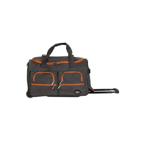 Rockland 22" Rolling Duffel Bag, Gray