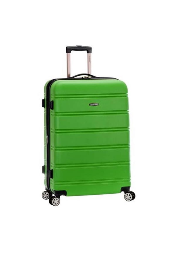 28 in. Expandable ABS Dual Wheel Spinner Luggage - Green