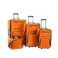 thumbnail image 1 of Rockland 4 Piece Luggage Set F32 18" x 11" x 28"; 24" x 16" x 10"; 19" x 13" x 8"; 12" x 11" x 5.5", 1 of 2