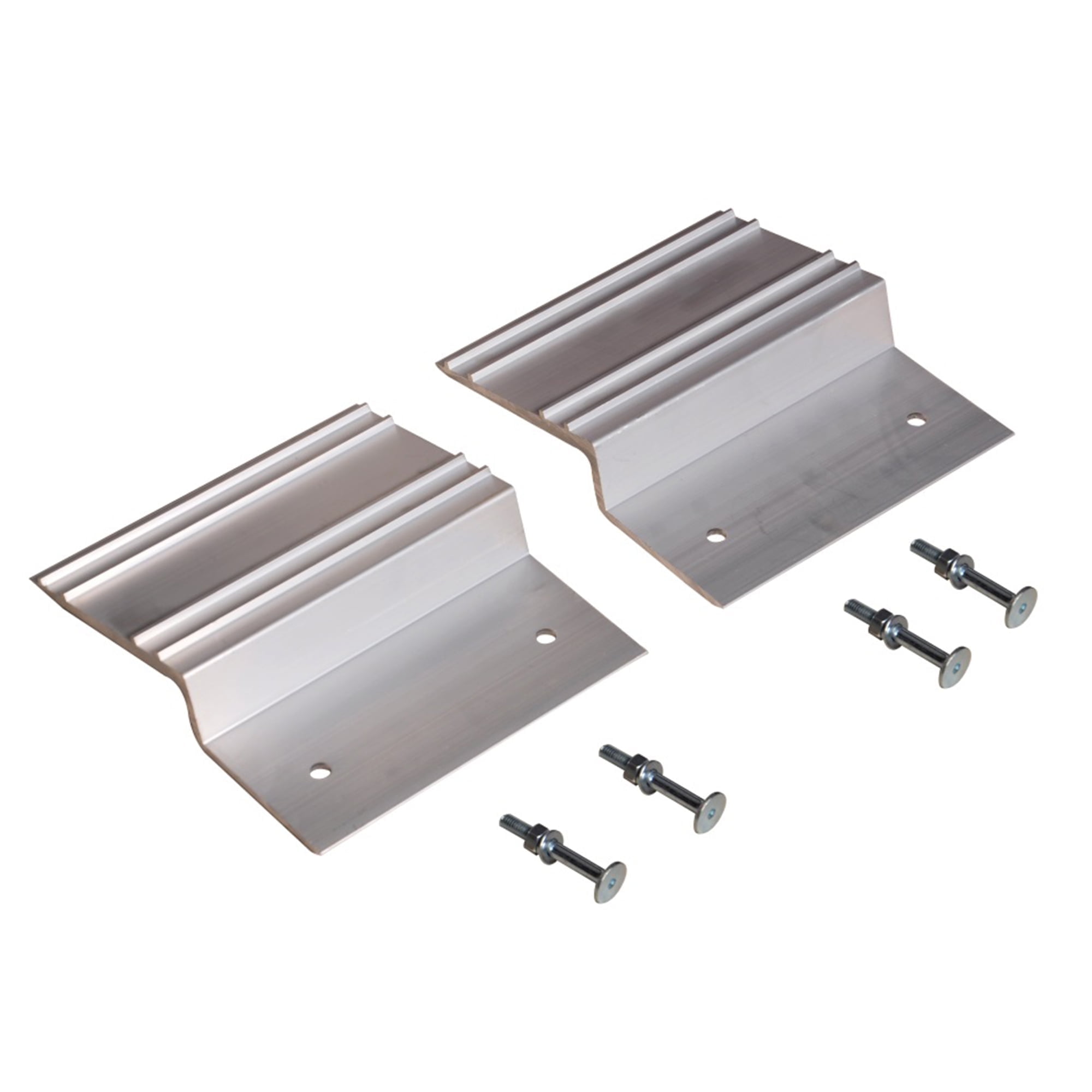 Rockland Aluminum Ramp Top Kit, Heavy-Duty 1500lb Load Capacity Ramps with 2"x8" Planks, Quickly and Safely for ATV Motorcycle Lawn Equipment Ebikes