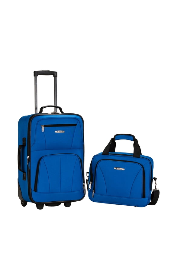 Fashion Softside Upright 2 Piece Luggage Set F102