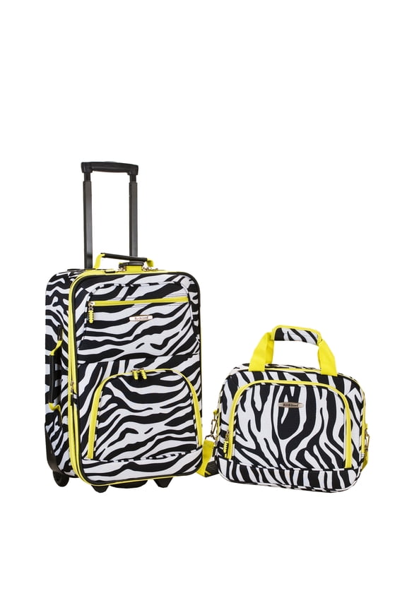 Fashion Softside Upright 2 Piece Luggage Set F102