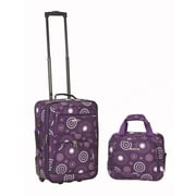 Rockland Luggage Rio SoftSide 2-Piece Carry-On Luggage Set