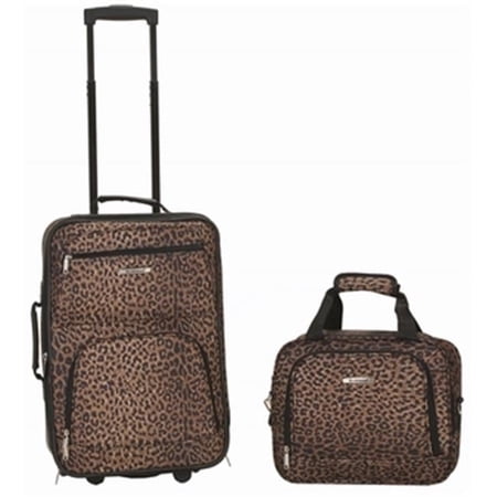 Rockland Fashion Softside Upright 2 Piece Luggage Set F102