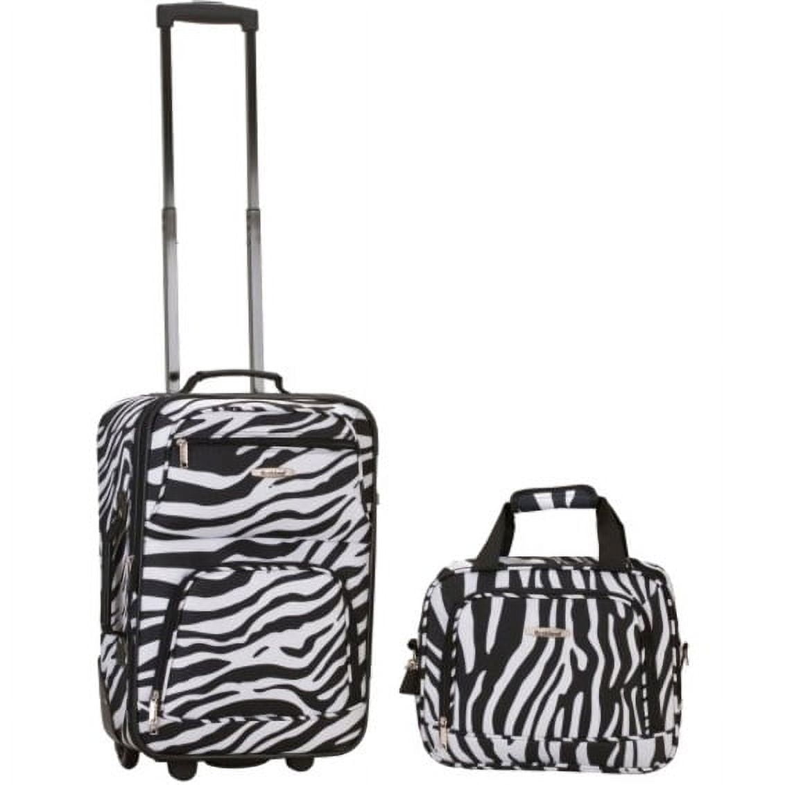 Rockland Fashion Softside Upright 2 Piece Luggage Set F102 Walmart