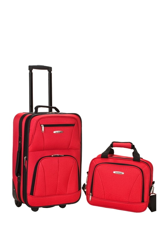 Fashion Softside Upright 2 Piece Luggage Set F102