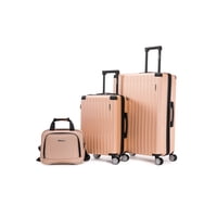 3-Piece Rockland Huntington Luggage Set only