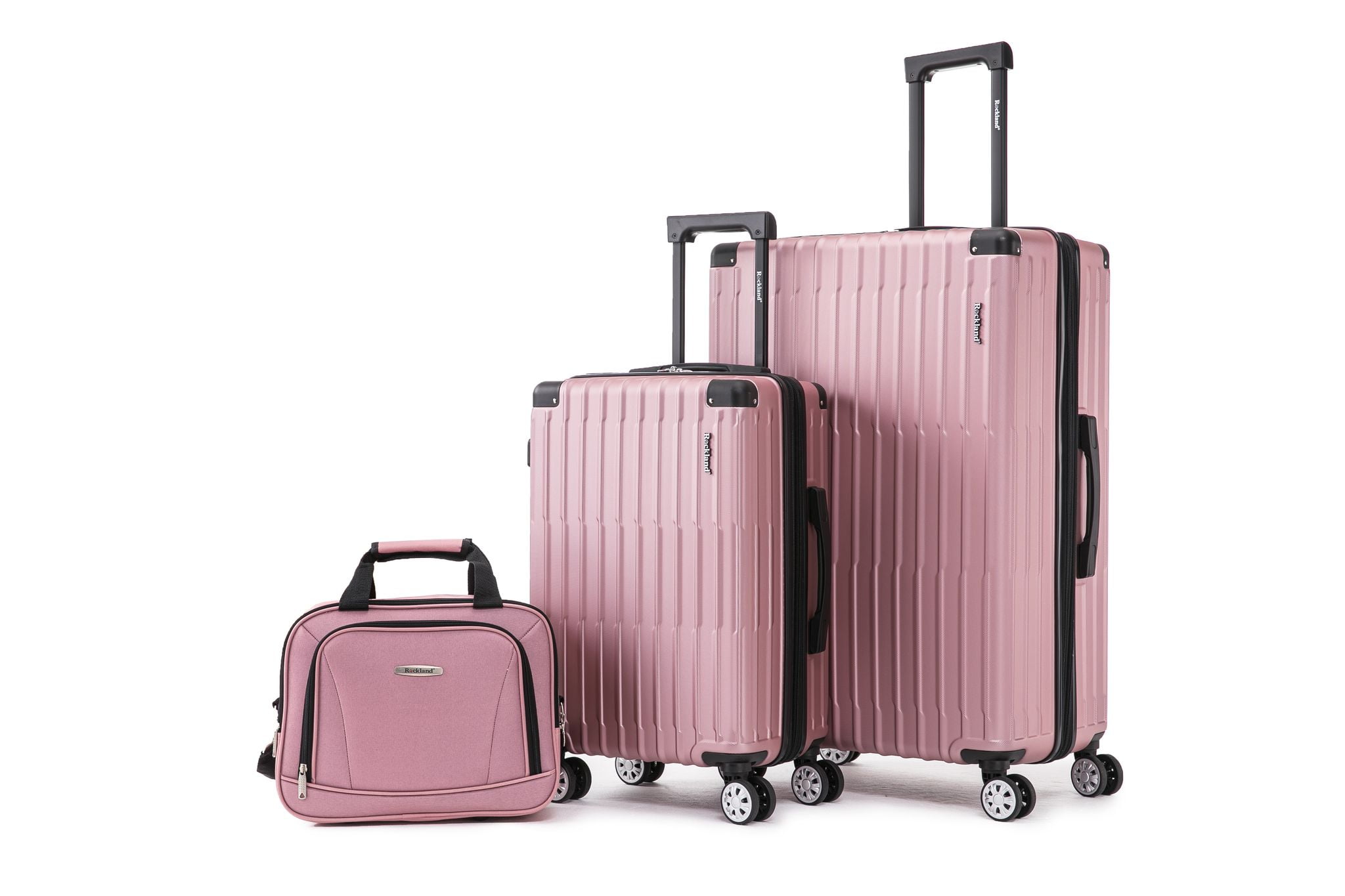 Rockland Huntington 3 Pc Set Pinkk - Walmart Business Supplies