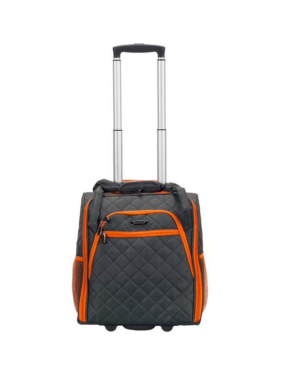 Luggage 15" Melrose Wheeled Underseat Softside Carry On BF31