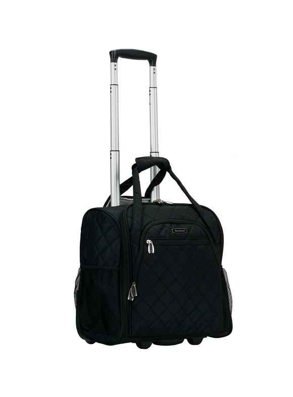 Rockland Luggage 15" Melrose Wheeled Underseat Softside Carry On BF31