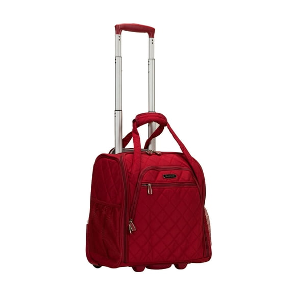 Rockland Luggage 15" Melrose Wheeled Underseat Softside Carry On BF31