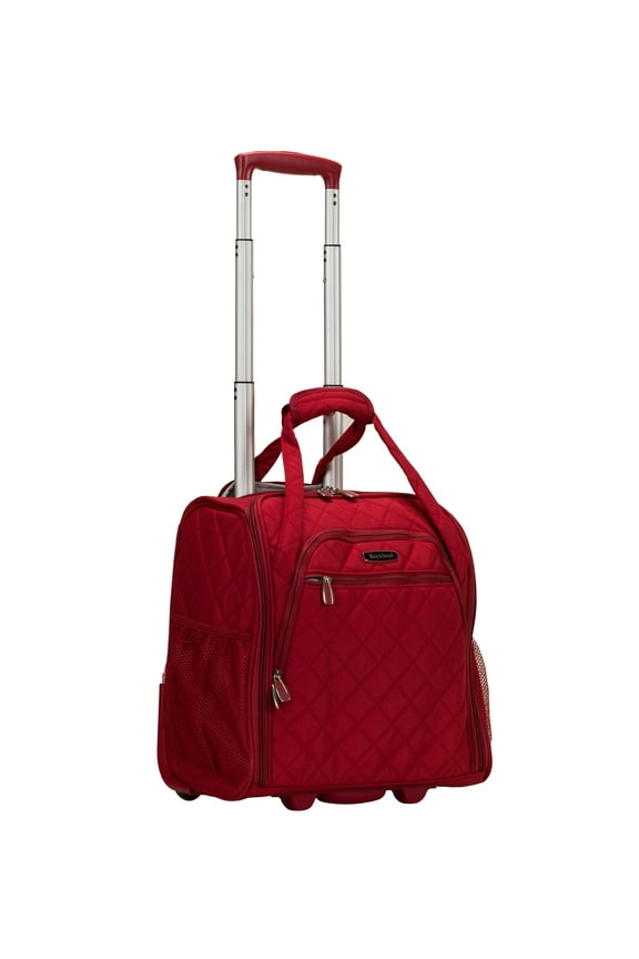 Luggage 15" Melrose Wheeled Underseat Softside Carry On BF31