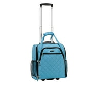 Rockland Luggage 15" Melrose Wheeled Underseat Softside Carry On BF31