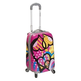 Rockland 20 Unisex Hardside Spinner Carry On Luggage Black Walmart