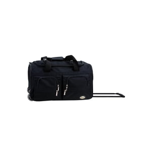 Rockland 22" Rolling Duffle Bag in Black