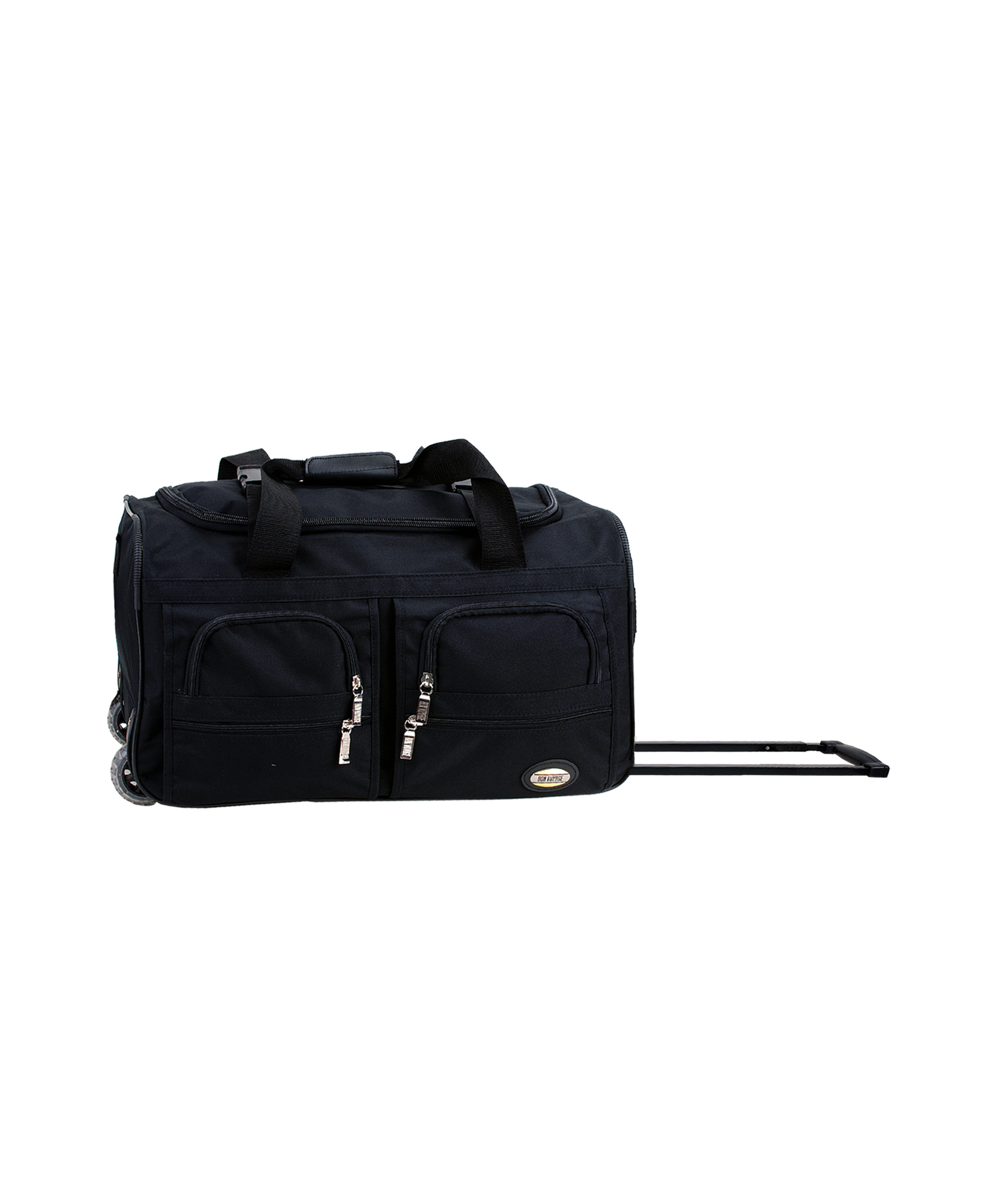 Rockland 22" Rolling Duffle Bag in Black photo 1
