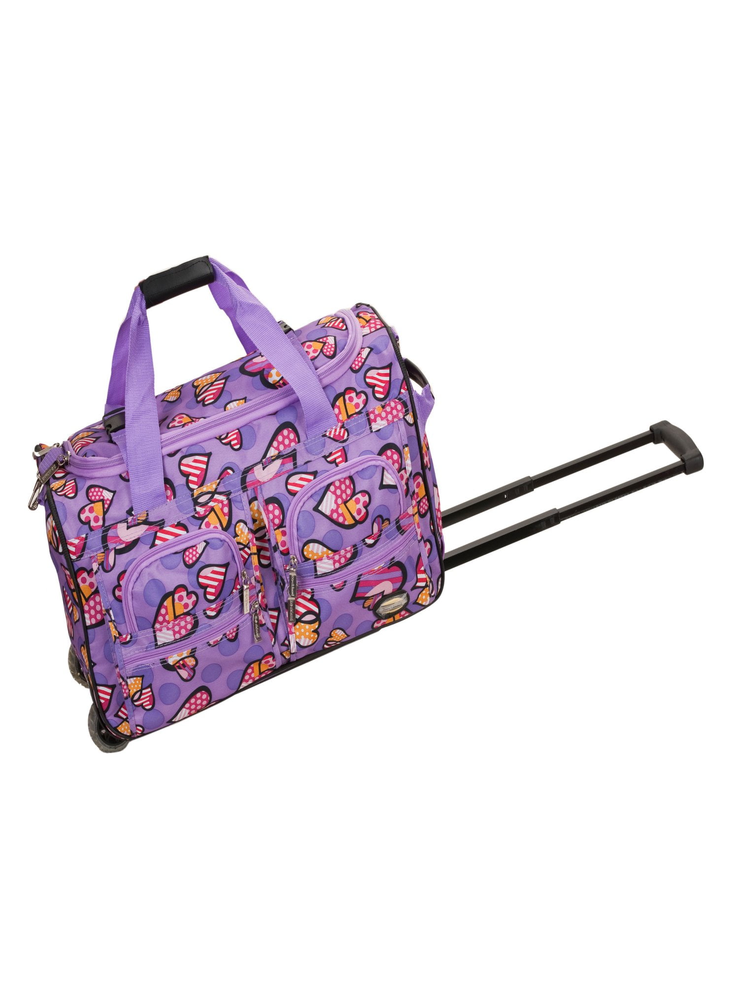 Rockland Luggage 22 in. Rolling Duffel Bag Printed