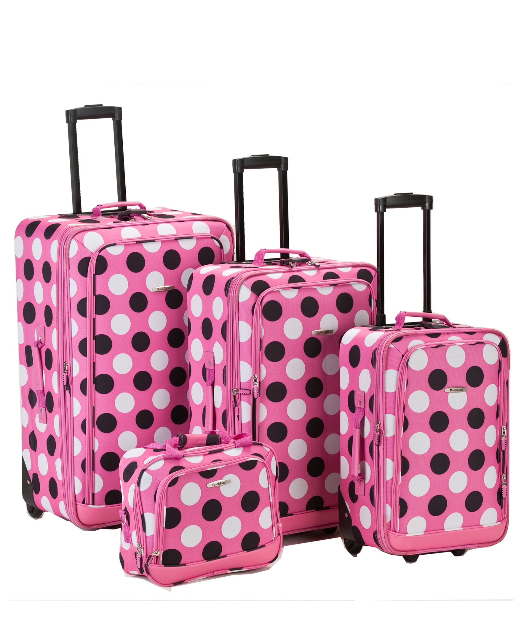 Rockland Luggage 4 Piece Escape Softside Luggage Set - Walmart.com