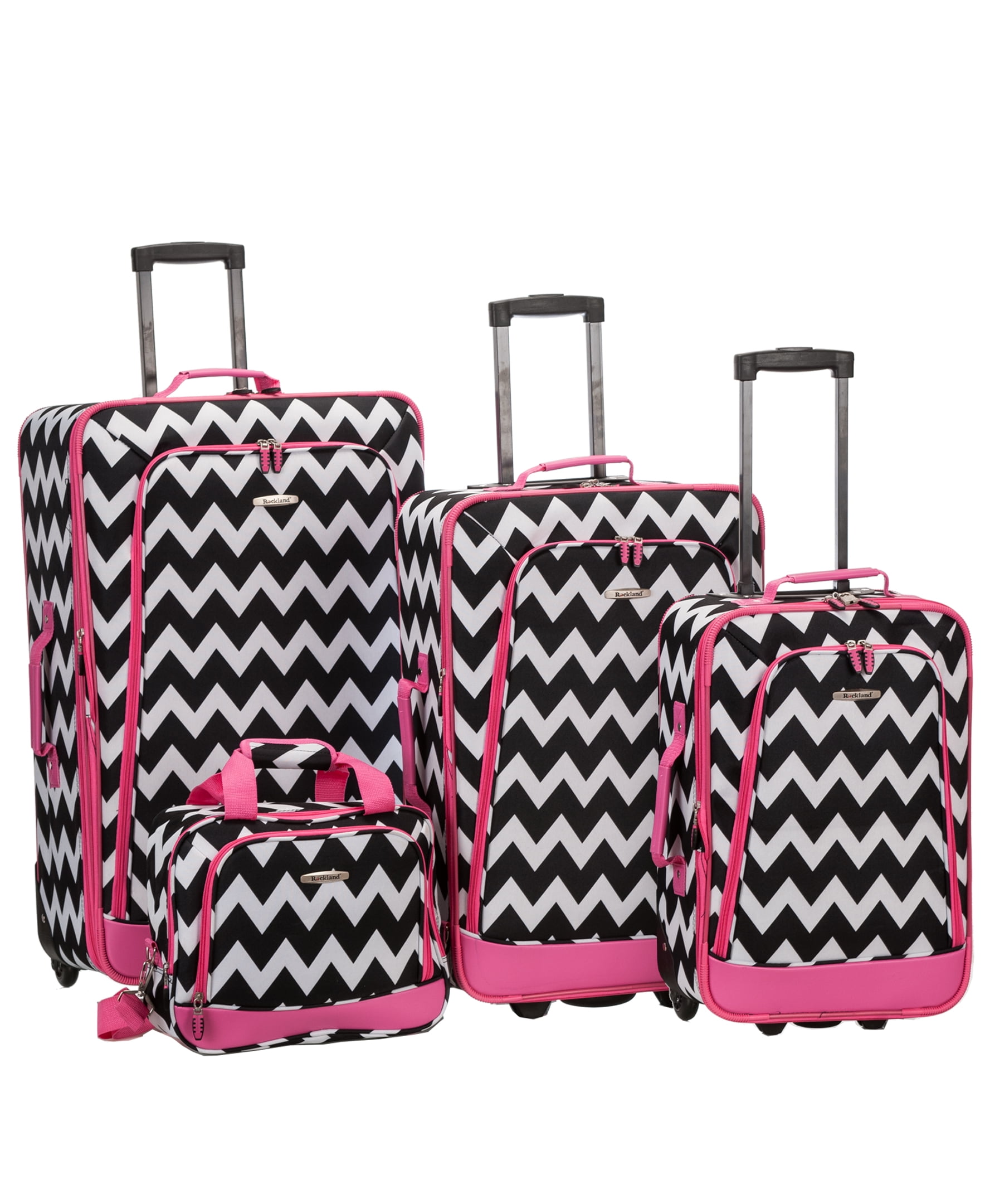 Rockland Luggage 4 Piece Escape Softside Luggage Set