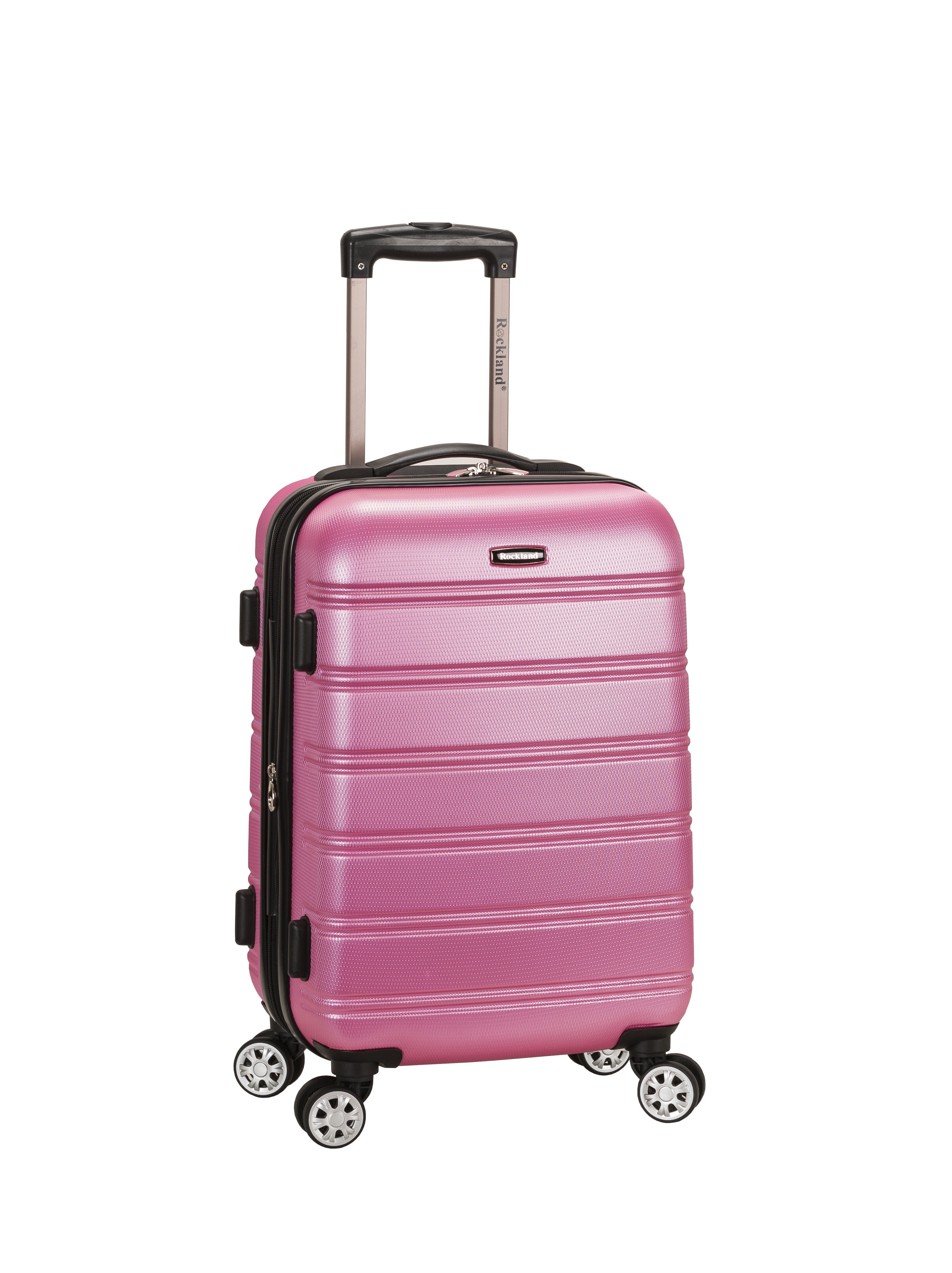 Rockland Luggage F145 Melbourne 20 in. Expandable ABS Carry On Luggage ...