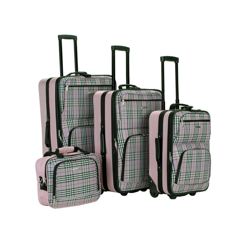 Rockland Luggage Fashion Collection Piece Softside Expandable