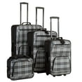 thumbnail image 1 of Rockland Luggage Fashion Collection 4 Piece Softside Expandable Luggage Set, 1 of 3