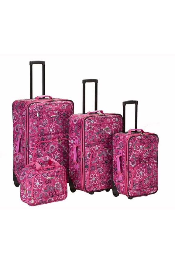 Luggage Impulse Expandable Luggage 4-Piece Softside Luggage Set, F108