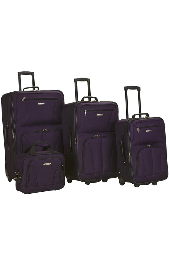 Luggage Journey 4 Piece Softside Expandable Luggage Set F32