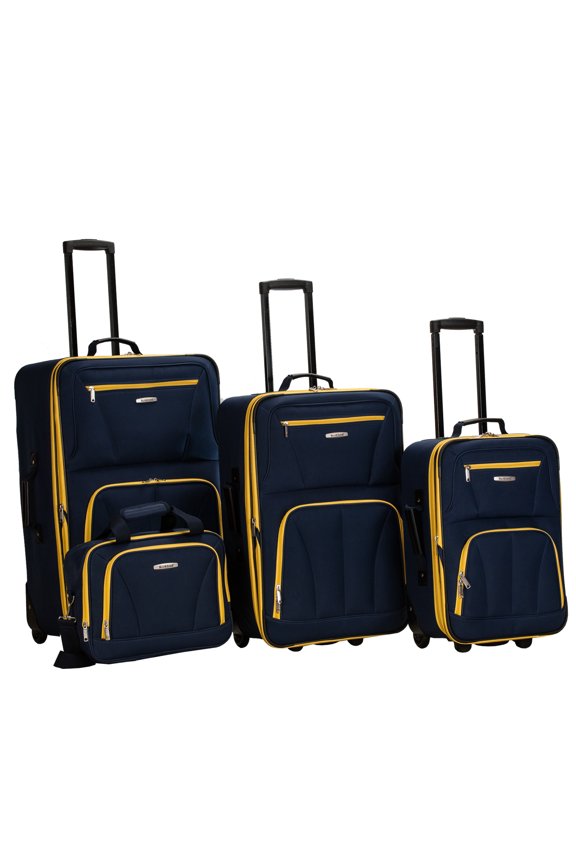 Luggage Journey 4 Piece Softside Expandable Luggage Set, F32