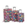 thumbnail image 1 of Rockland Luggage Jungle 4 Piece Softside Expandable Luggage Set F125, 1 of 3