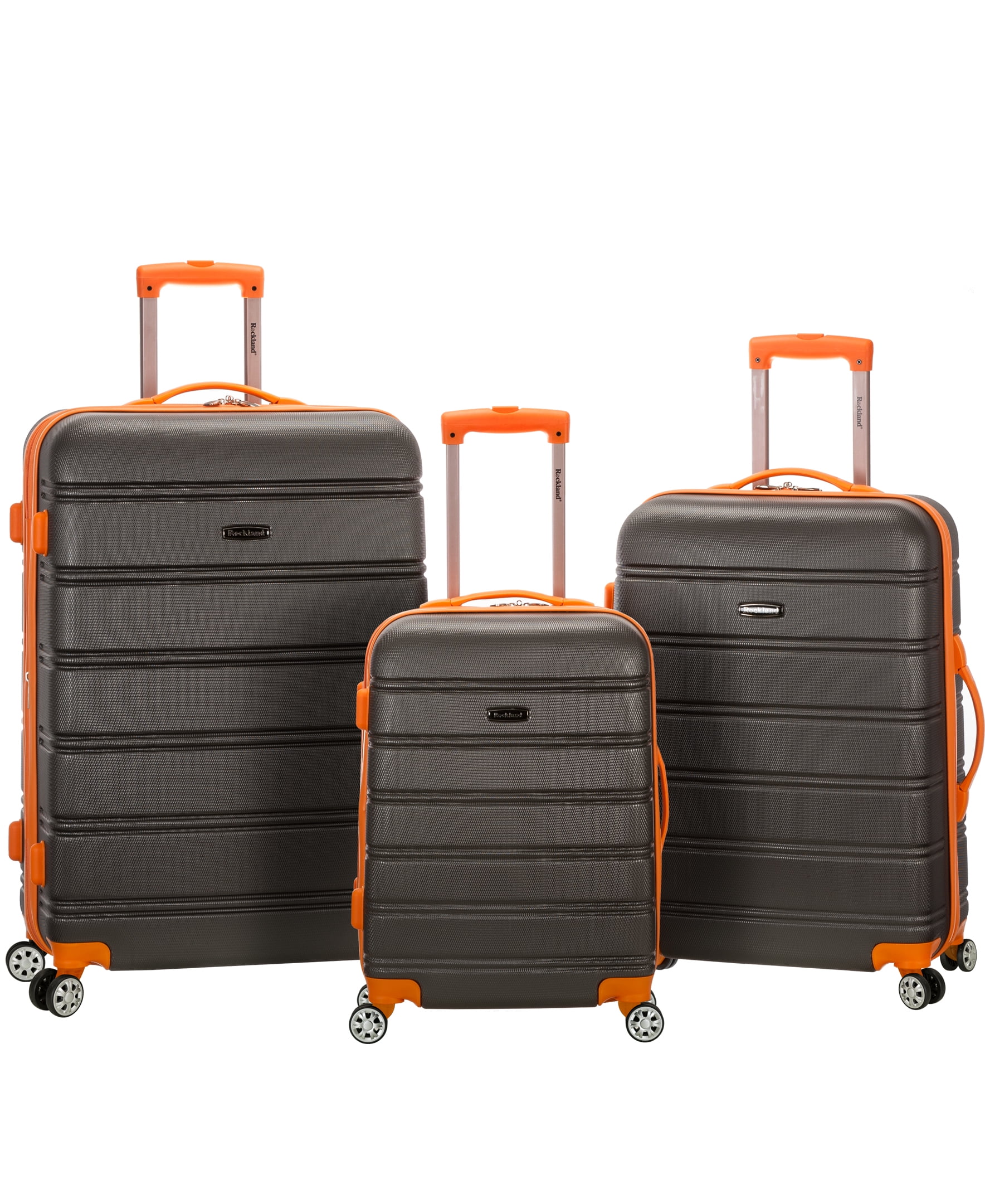 Rockland 3 piece luggage sale