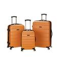 Rockland Luggage Melbourne 3 Piece Hardside Luggage Set