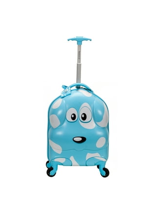 iubest Luggage Carry On Scooter Suitcase for Kids Age 4-15, Detachable &  Foldable 4 in 1 Suitcase, Multifunctional Ride On Travel Trolley Scooter