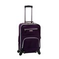 Rockland Luggage Pasadena 19" Softside Expandable Spinner Carry On