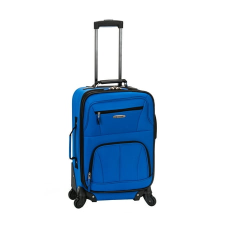 Rockland Luggage Pasadena 19\" Softside Expandable Spinner Carry On F2281