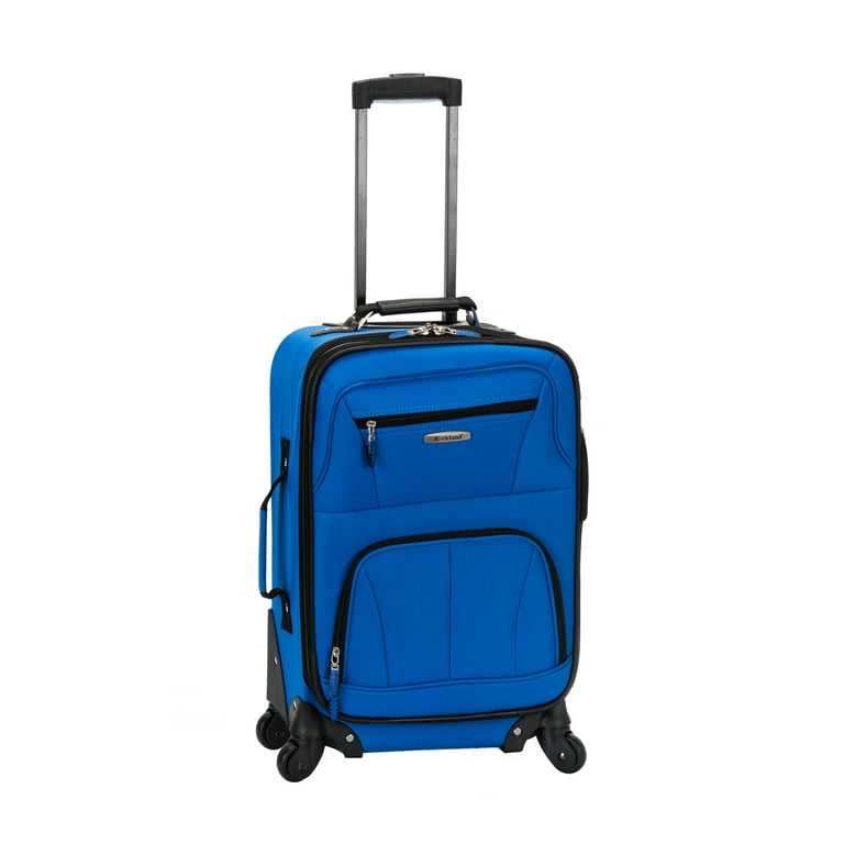 Rockland Luggage Pasadena 19 Softside Expandable Spinner Carry On F2281 Walmart