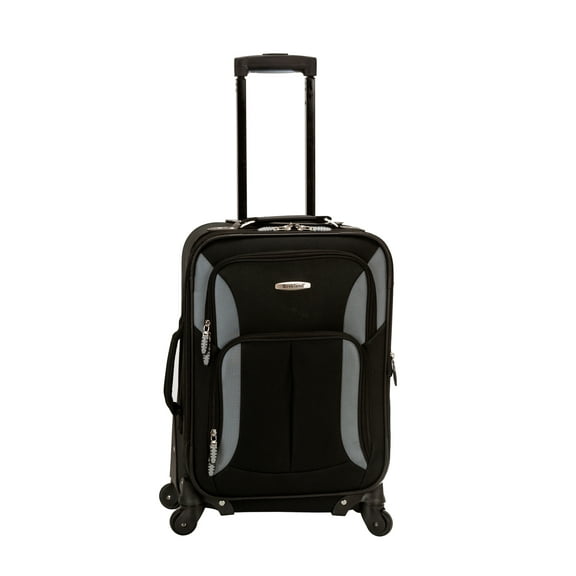 Rockland Luggage Pasadena 19" Softside Expandable Spinner Carry On, F2281