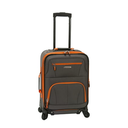 Rockland Luggage Pasadena 19" Softside Expandable Spinner Carry On F2281
