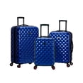 thumbnail image 1 of Rockland Luggage Quilt 3-Piece Hardside Polycarbonate Luggage Set F238, 1 of 9