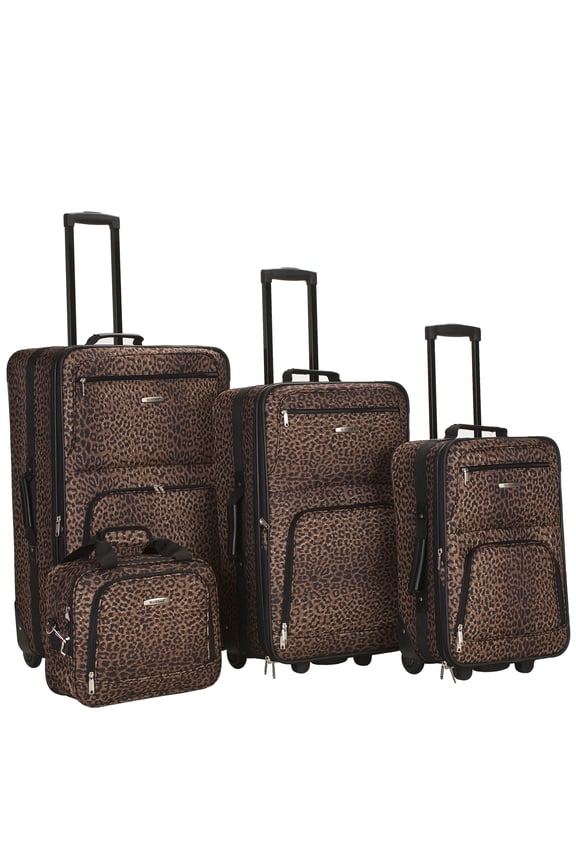 Luggage Safari 4 PC Soft Sided Expandable Luggage Set F125