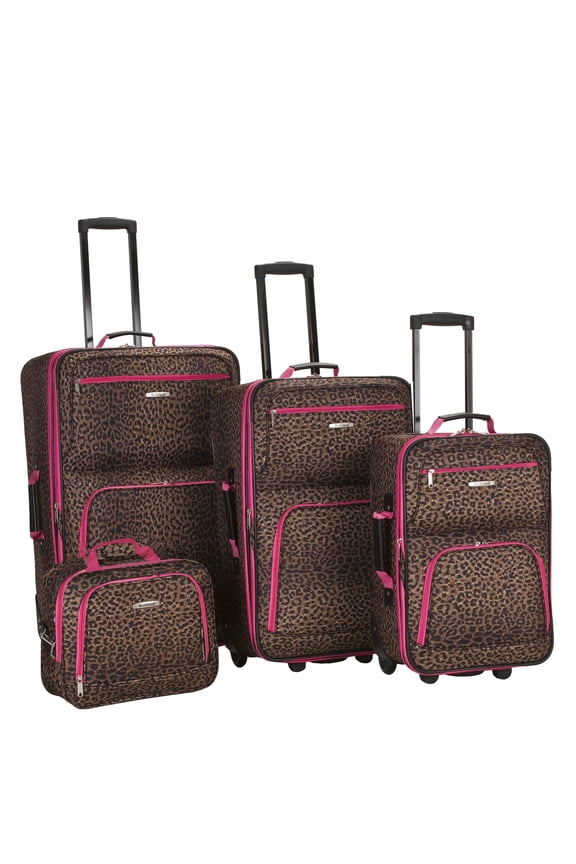 Luggage Safari 4 PC Soft Sided Expandable Luggage Set F125