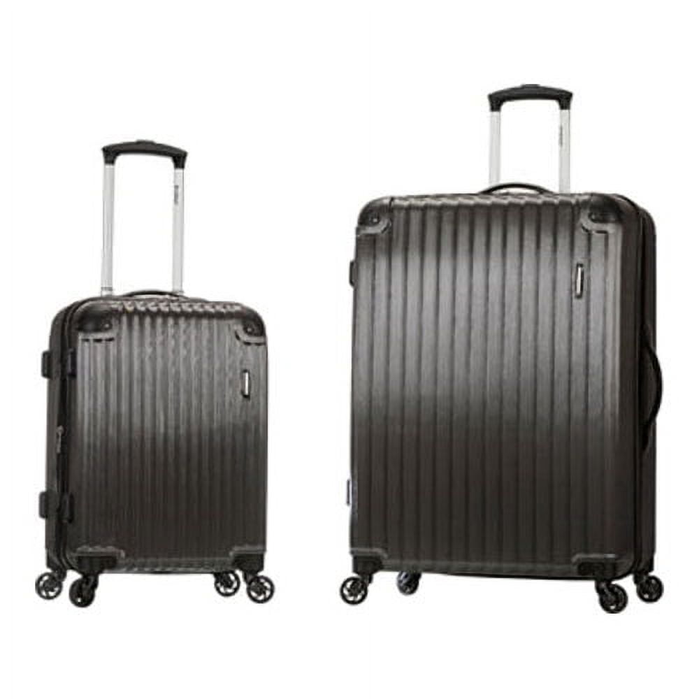 Rockland Luggage Santorini 2Piece Expandable Hardside Polycarbonate
